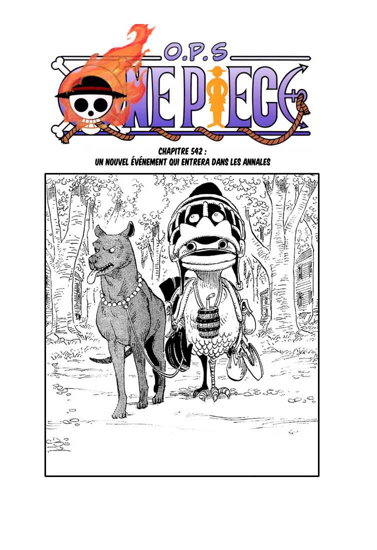 One Piece: Chapter 542 - Page 1
