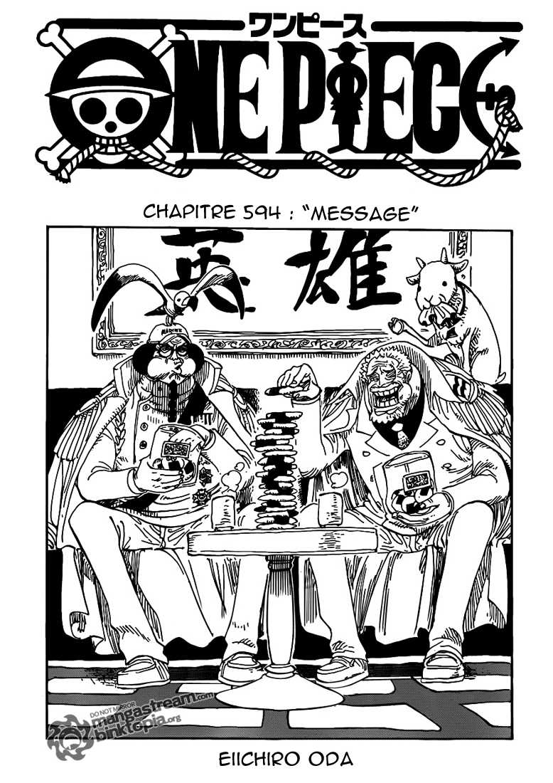 One Piece: Chapter 594 - Page 1