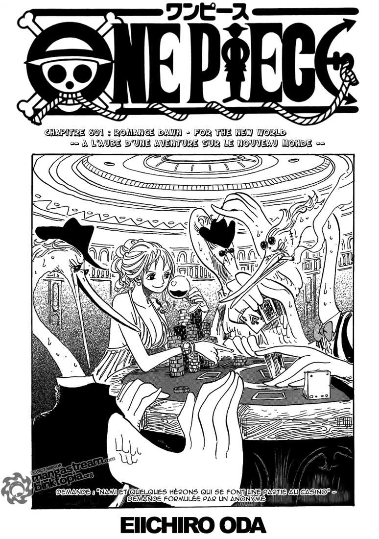 One Piece: Chapter 601 - Page 1