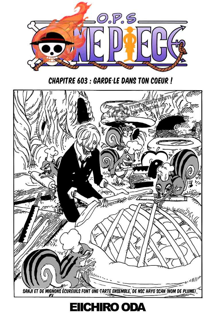 One Piece: Chapter 603 - Page 1