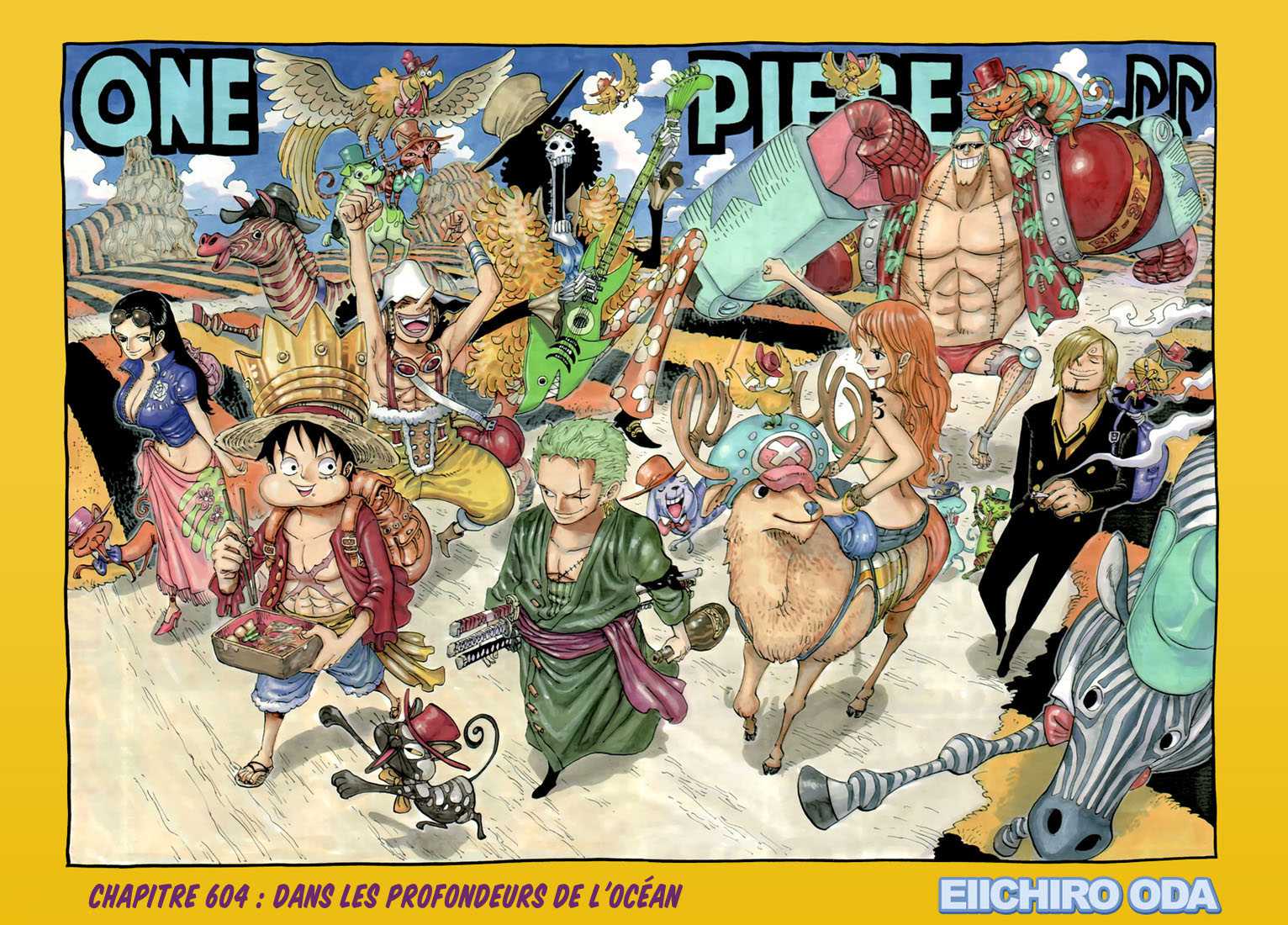 One Piece: Chapter 604 - Page 1