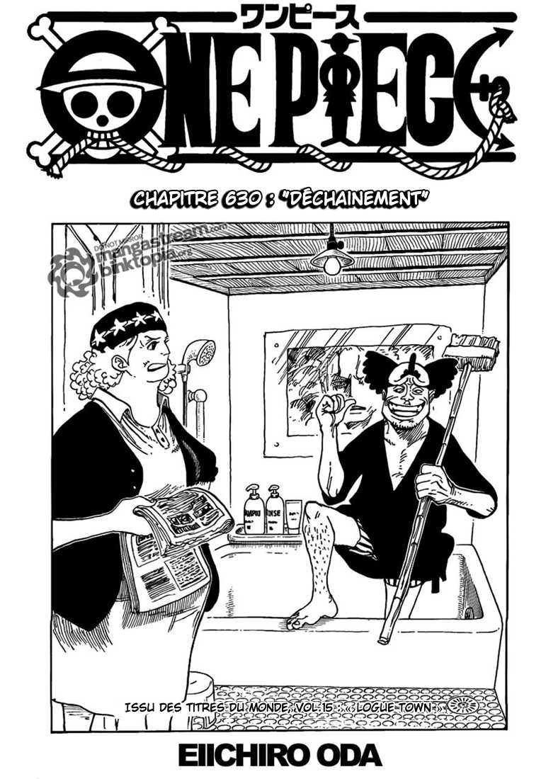 One Piece: Chapter 630 - Page 1