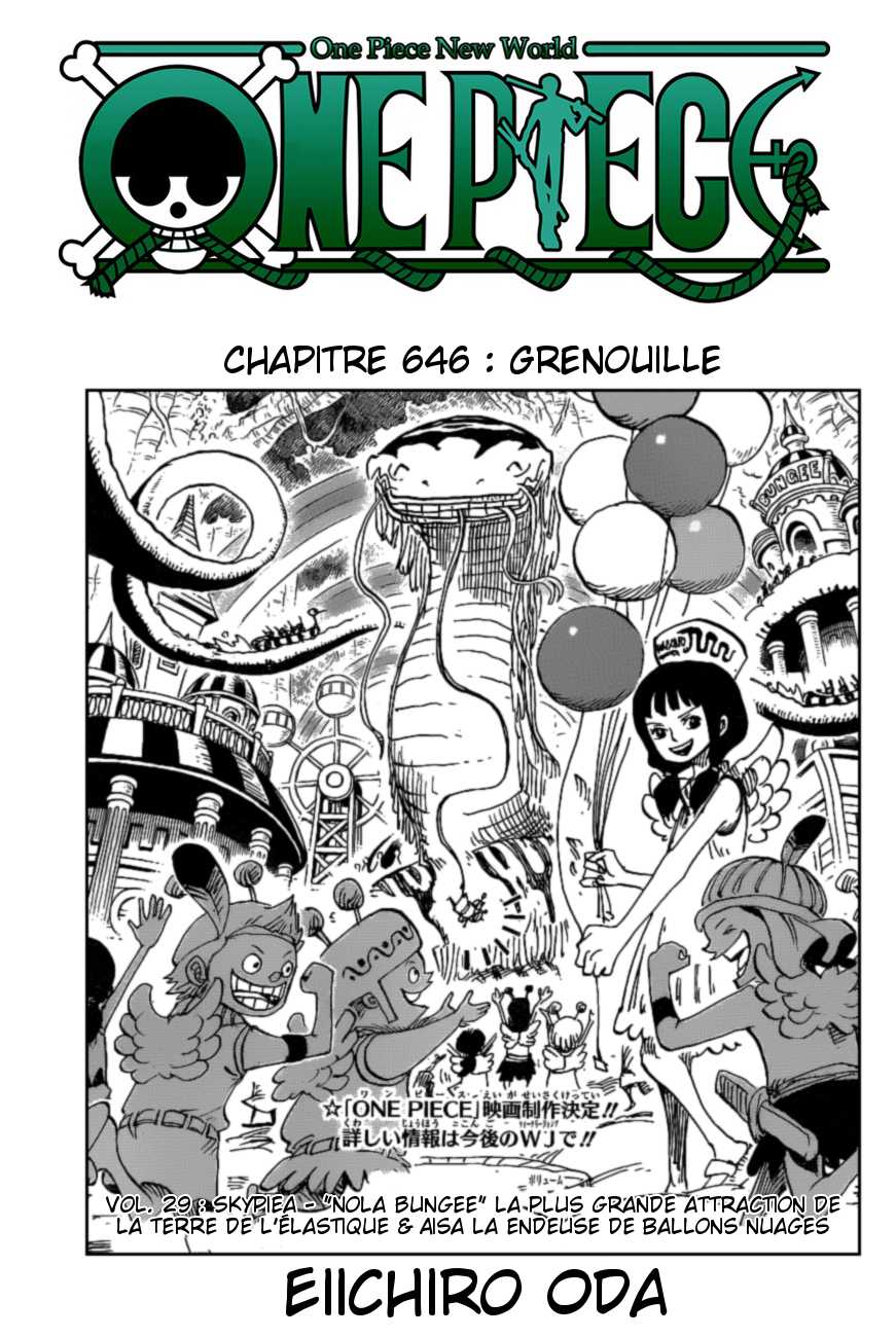One Piece: Chapter 646 - Page 1