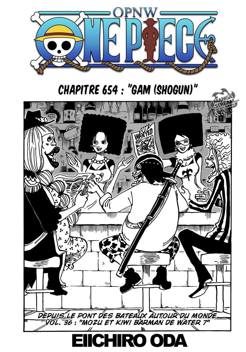 One Piece: Chapter 654 - Page 1