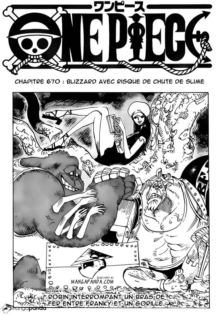 One Piece: Chapter 670 - Page 1