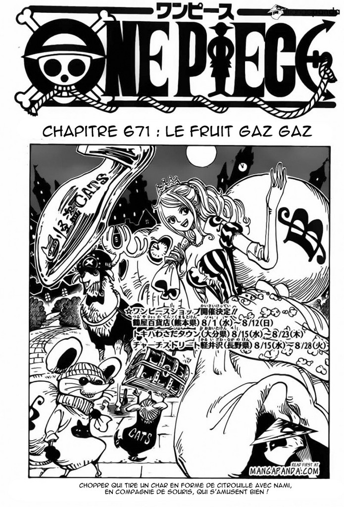 One Piece: Chapter 671 - Page 1