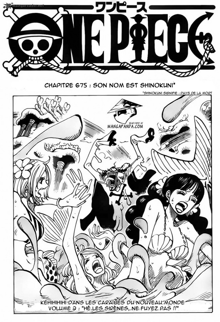 One Piece: Chapter 675 - Page 1