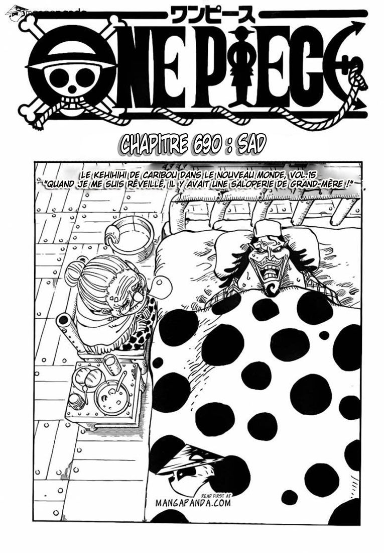 One Piece: Chapter 690 - Page 1