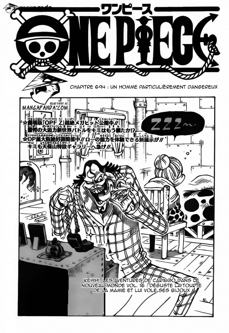 One Piece: Chapter 694 - Page 1