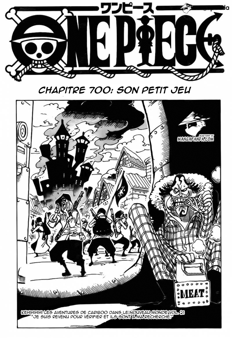 One Piece: Chapter 700 - Page 1