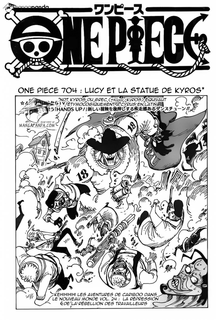 One Piece: Chapter 704 - Page 1