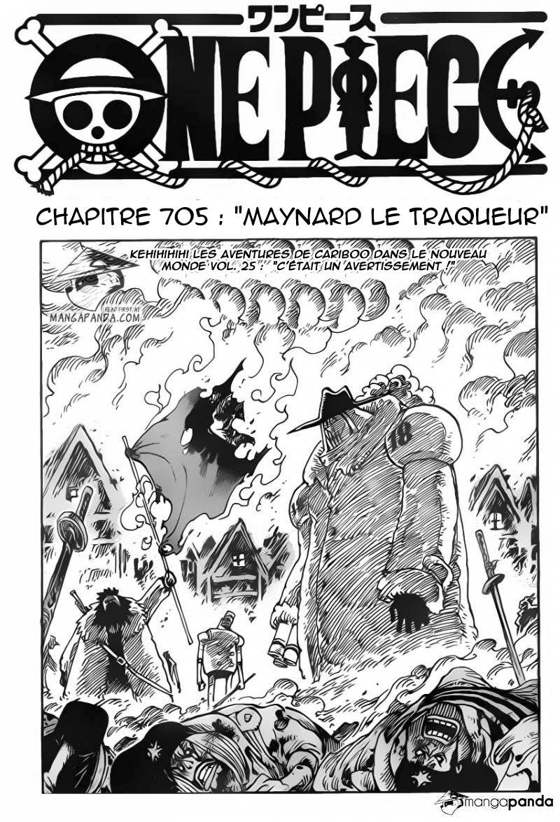 One Piece: Chapter 705 - Page 1