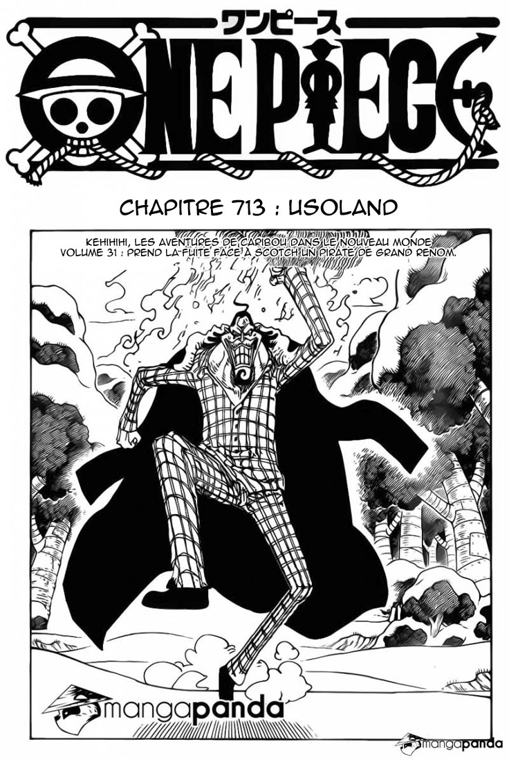 One Piece: Chapter 713 - Page 1