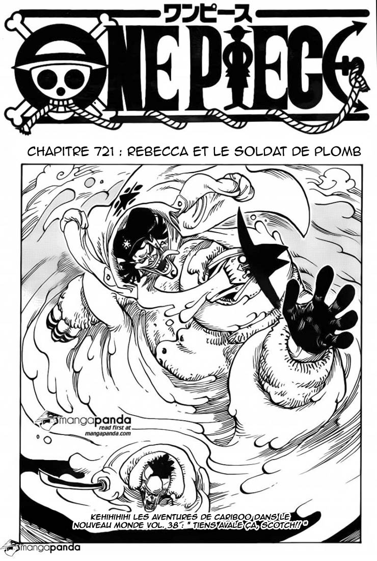 One Piece: Chapter 721 - Page 1