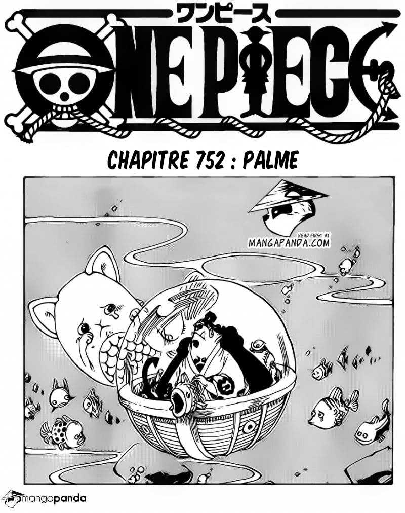 One Piece: Chapter 752 - Page 1