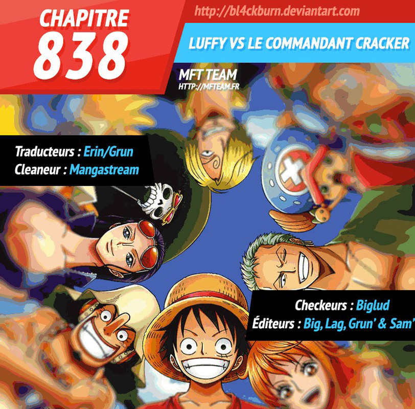 One Piece: Chapter 838 - Page 1