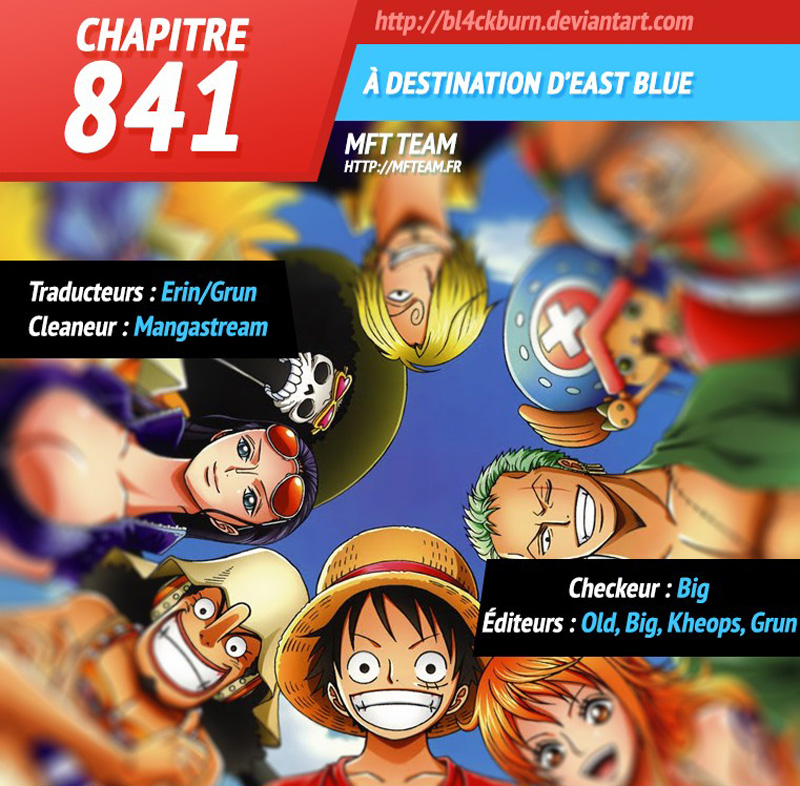 One Piece: Chapter 841 - Page 1