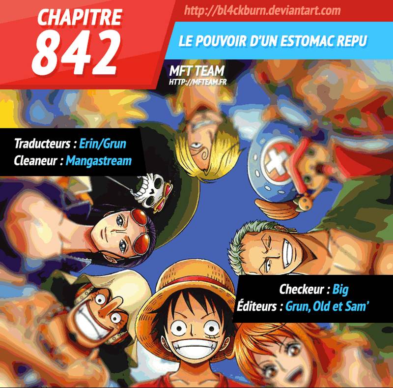 One Piece: Chapter 842 - Page 1