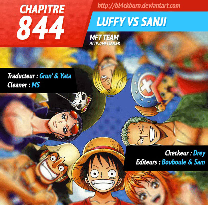 One Piece: Chapter 844 - Page 1