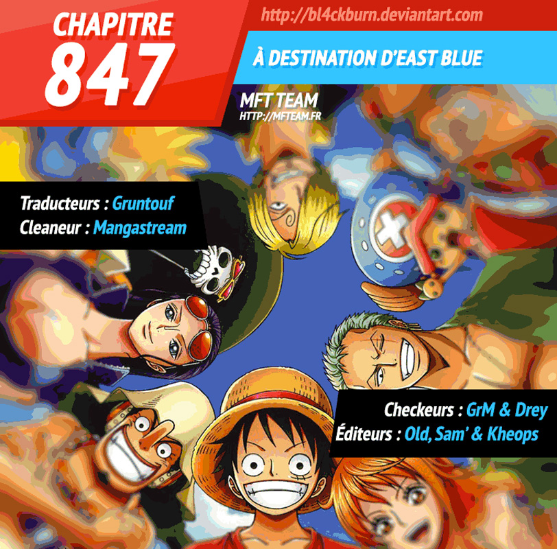 One Piece: Chapter 847 - Page 1