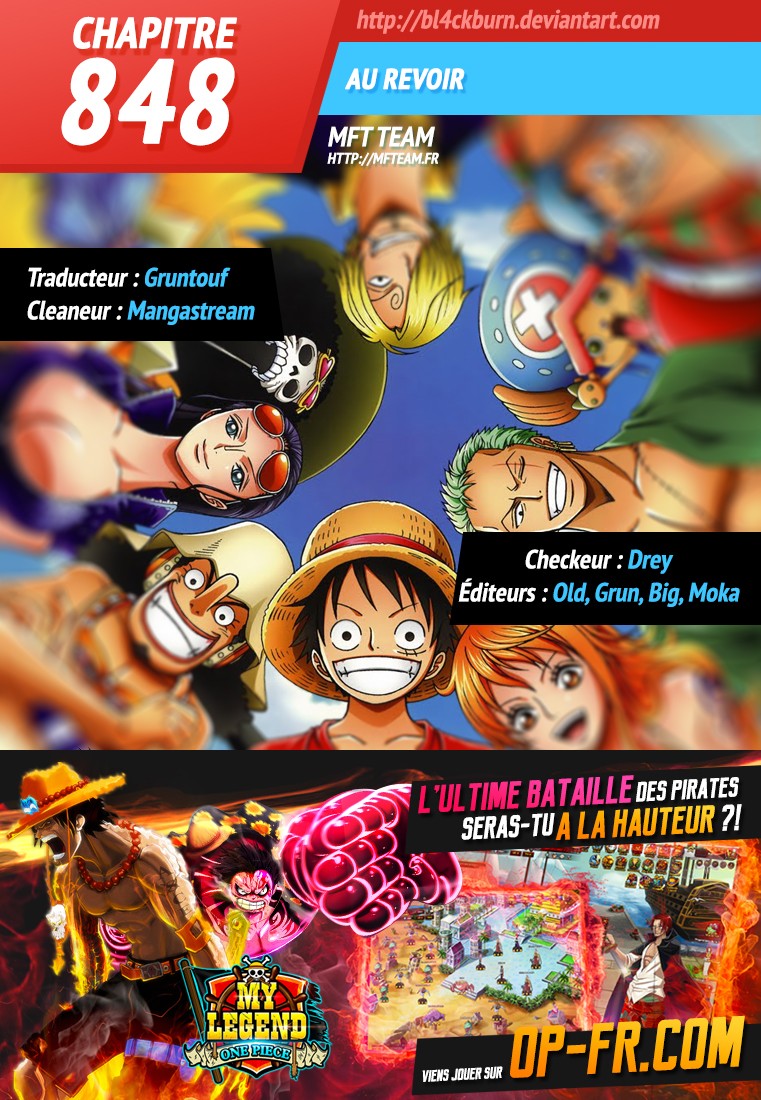 One Piece: Chapter 849 - Page 1