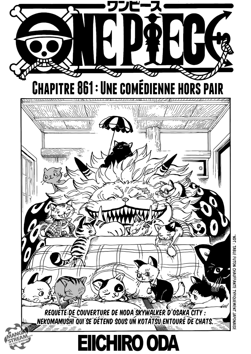 One Piece: Chapter 861 - Page 1