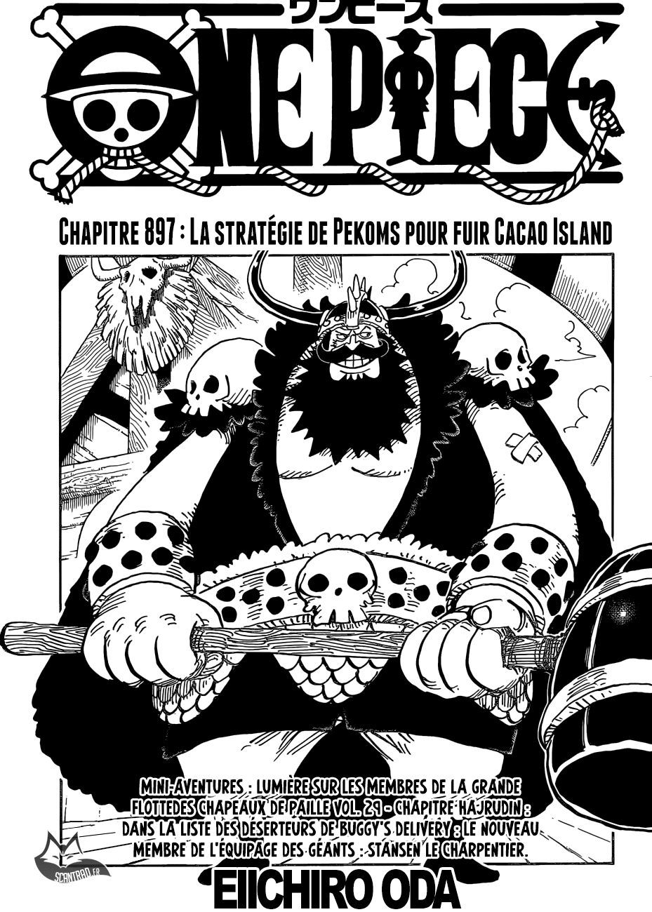 One Piece: Chapter 897 - Page 1