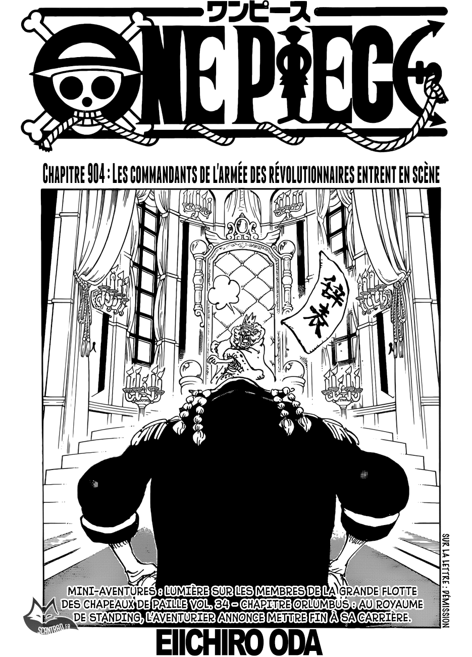 One Piece: Chapter 904 - Page 1