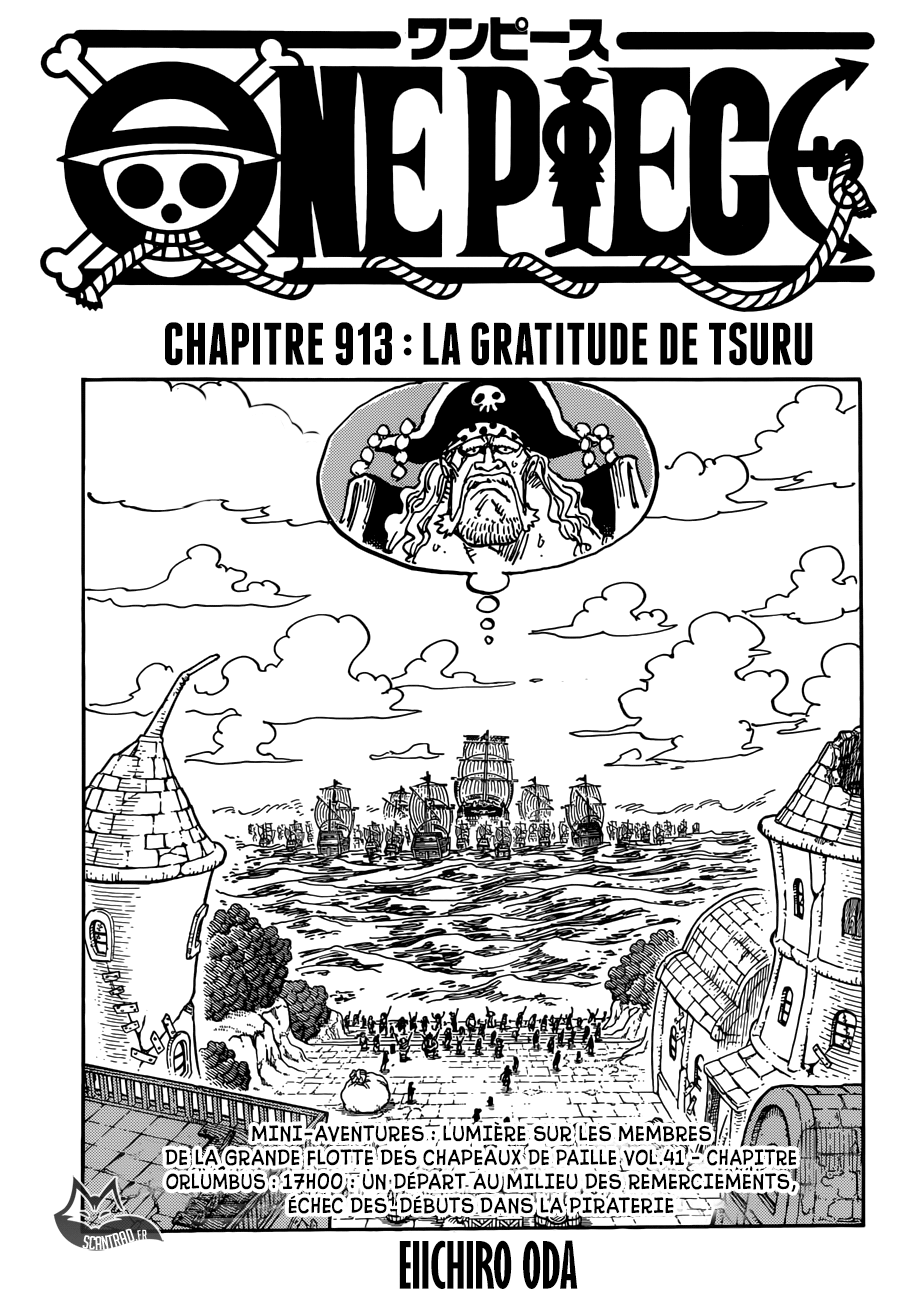 One Piece: Chapter 913 - Page 1