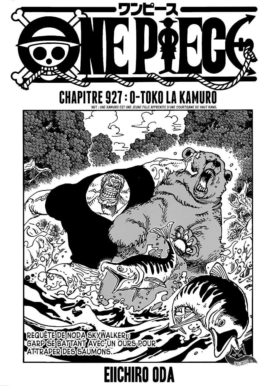 One Piece: Chapter 927 - Page 1