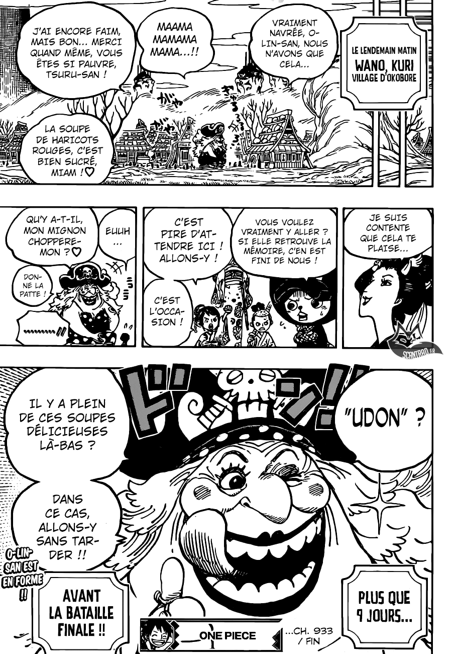 One Piece: Chapter 933 - Page 1