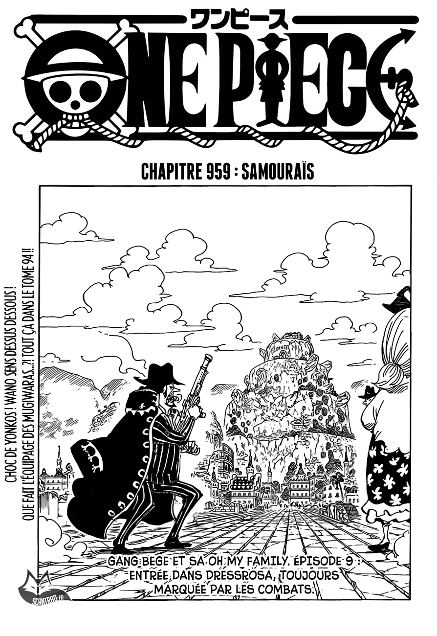 One Piece: Chapter 959 - Page 1