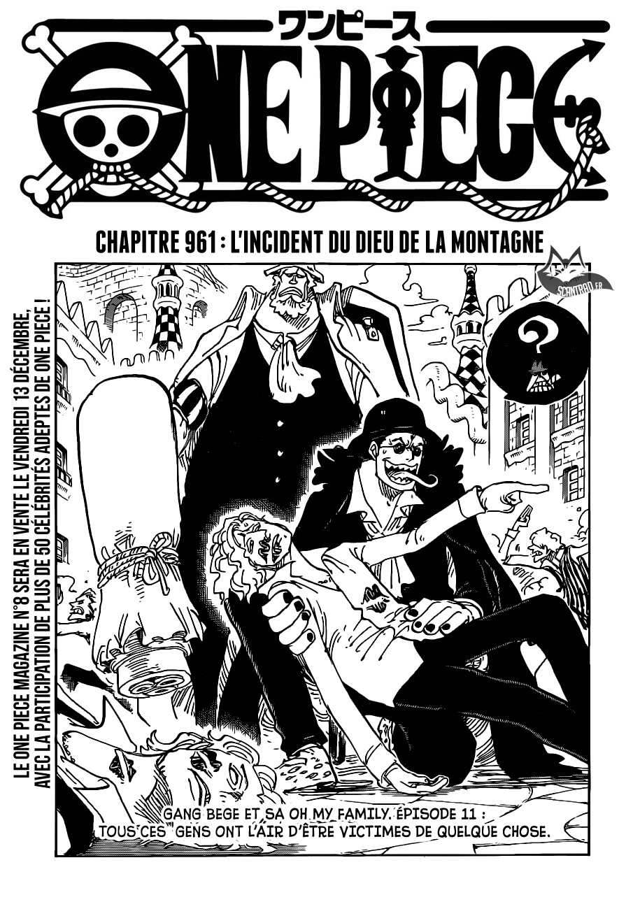 One Piece: Chapter 961 - Page 1