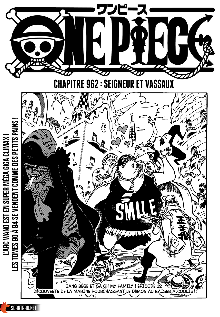 One Piece: Chapter 962 - Page 1