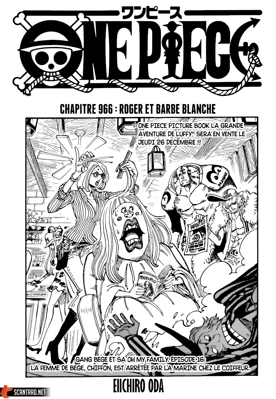 One Piece: Chapter 966 - Page 1