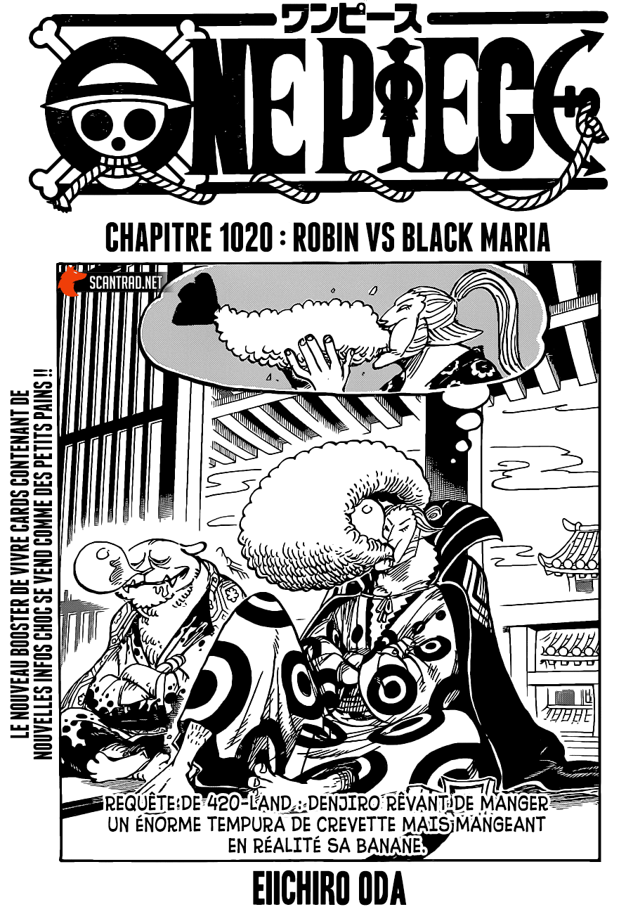 One Piece: Chapter 1020 - Page 1