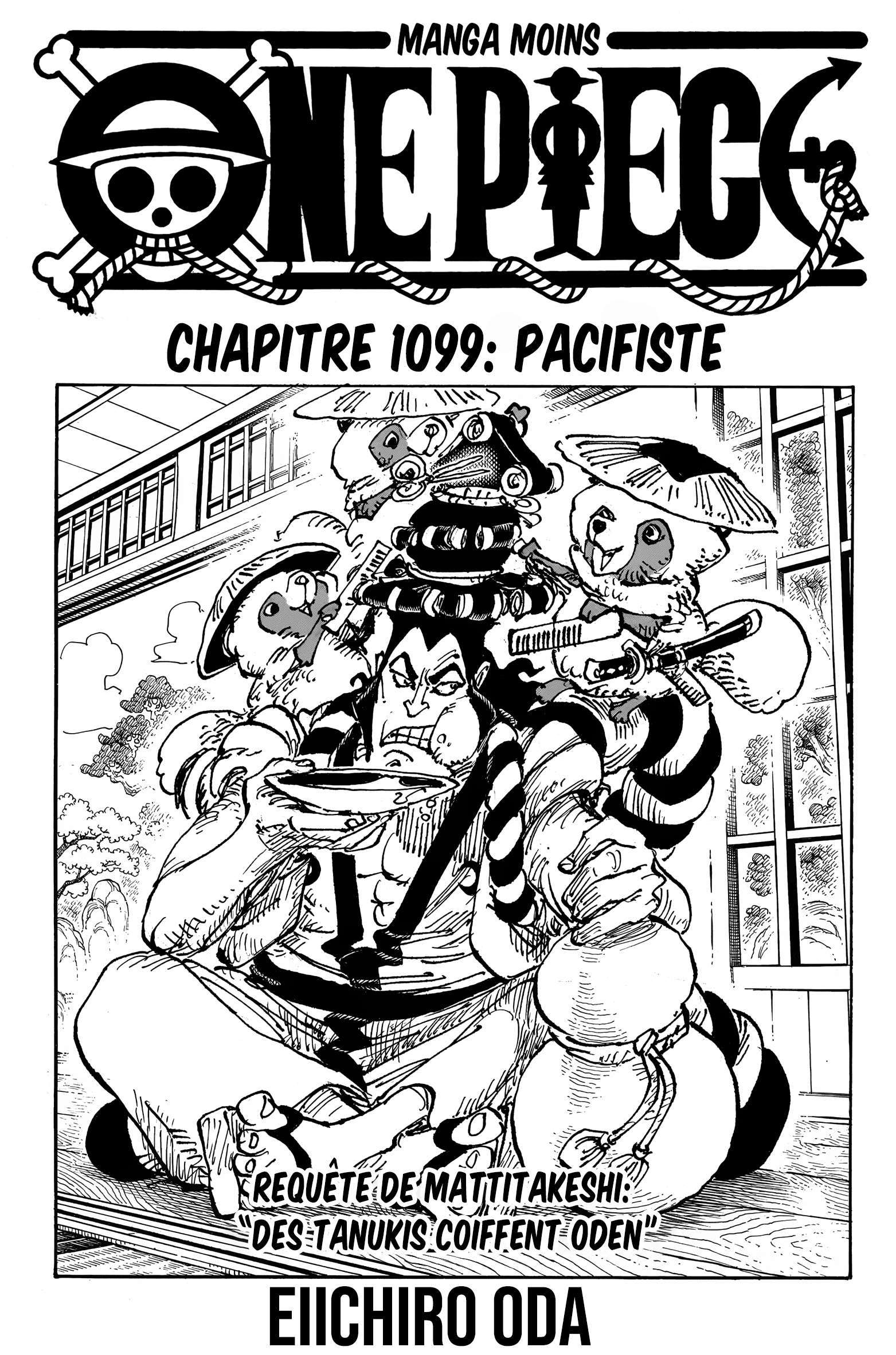 One Piece: Chapter 1099 - Page 1
