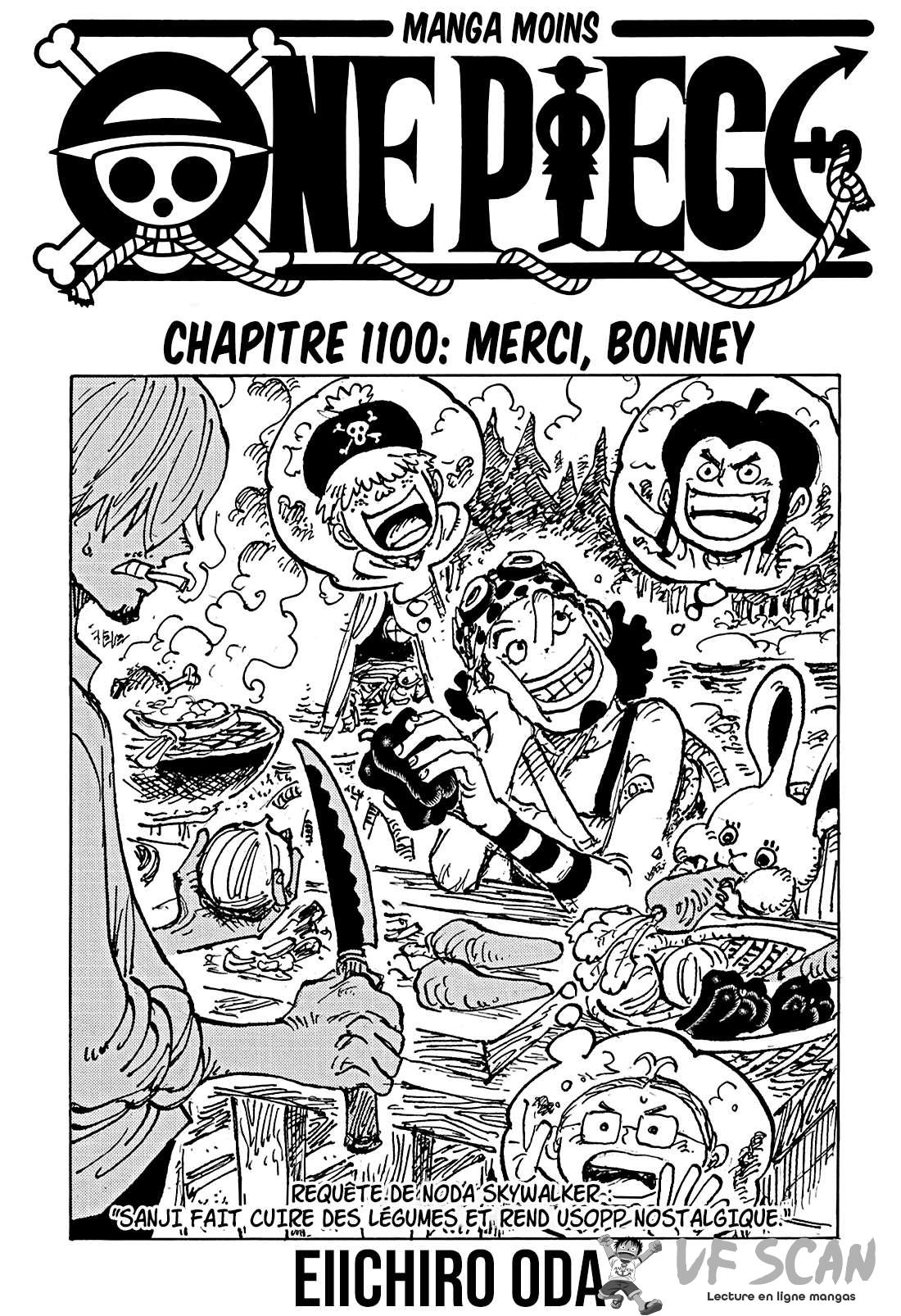 One Piece: Chapter 1100 - Page 1