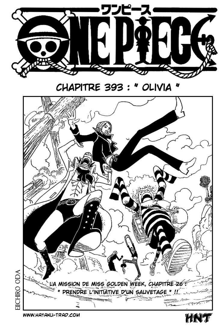 One Piece: Chapter 393 - Page 1