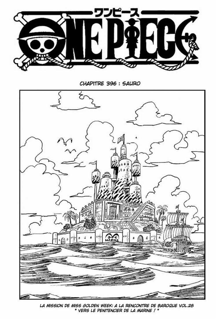 One Piece: Chapter 396 - Page 1