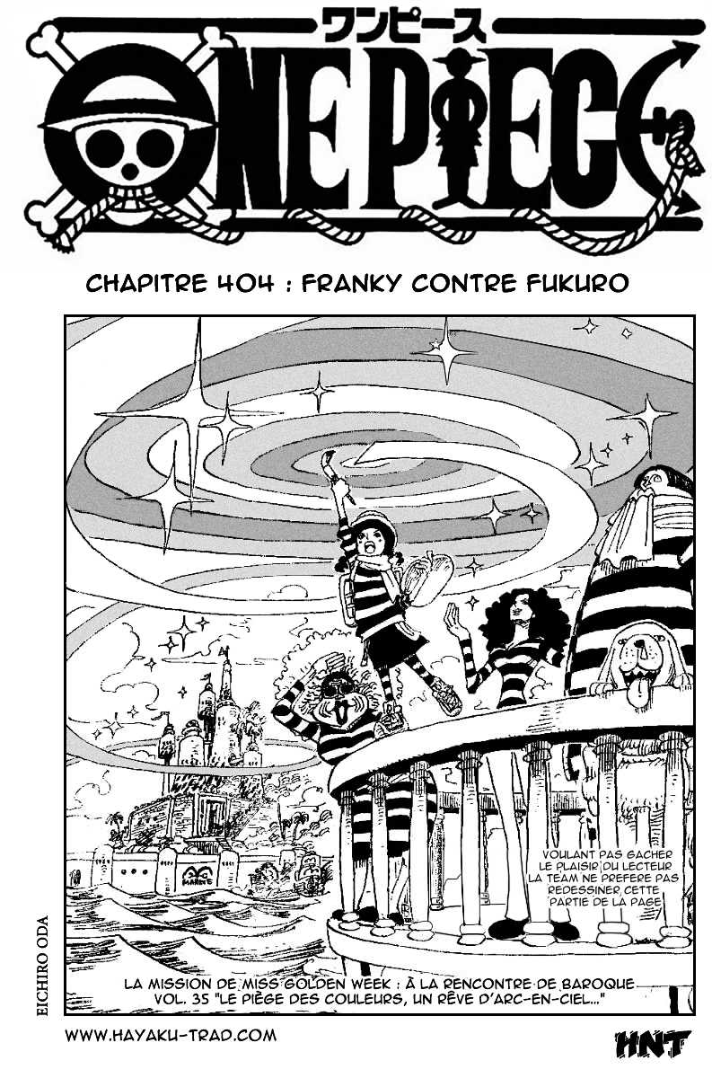 One Piece: Chapter 404 - Page 1