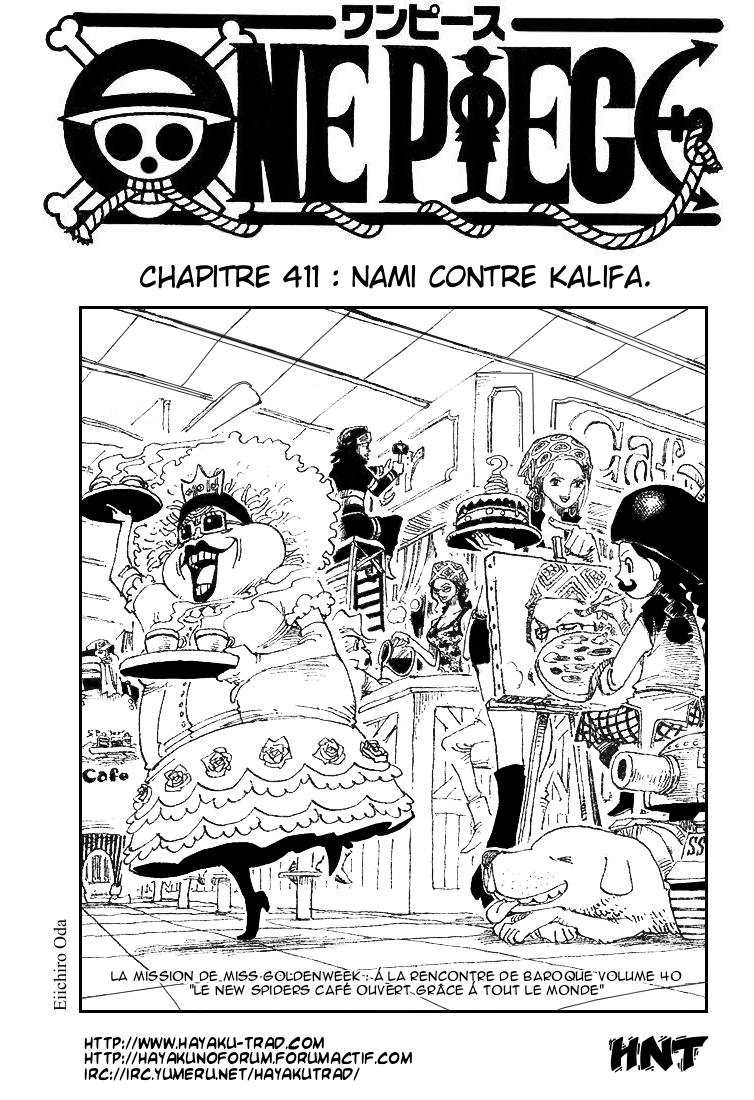 One Piece: Chapter 411 - Page 1