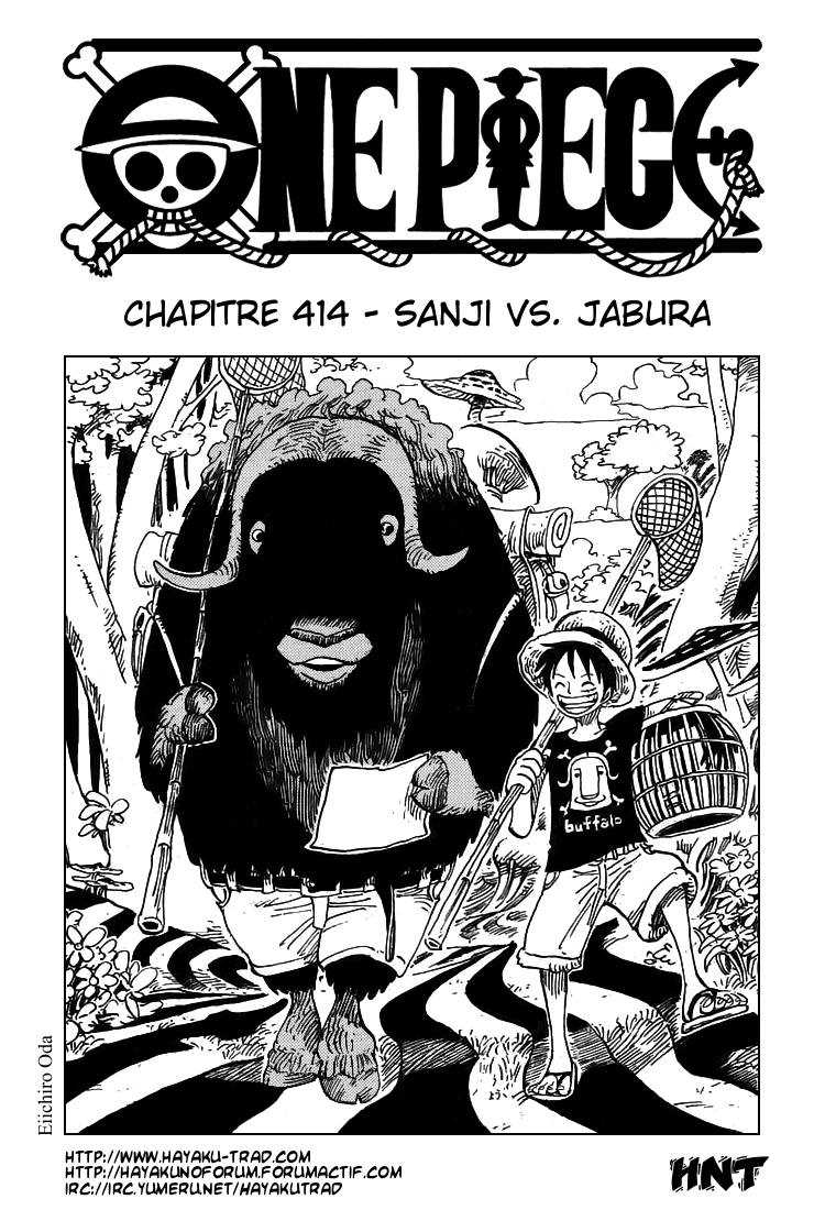 One Piece: Chapter 414 - Page 1