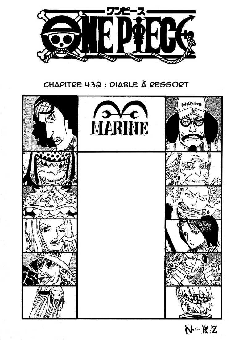 One Piece: Chapter 432 - Page 1