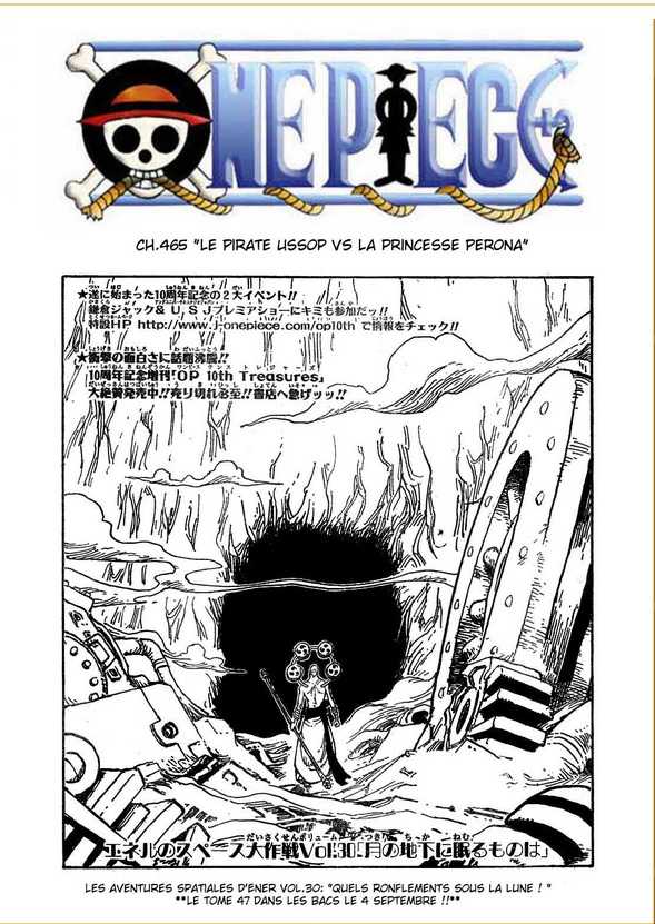 One Piece: Chapter 465 - Page 1