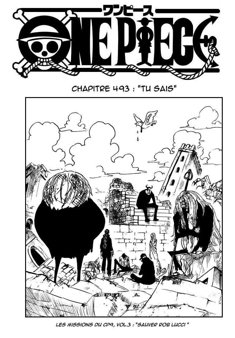 One Piece: Chapter 493 - Page 1