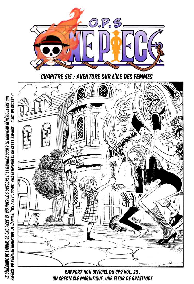 One Piece: Chapter 515 - Page 1