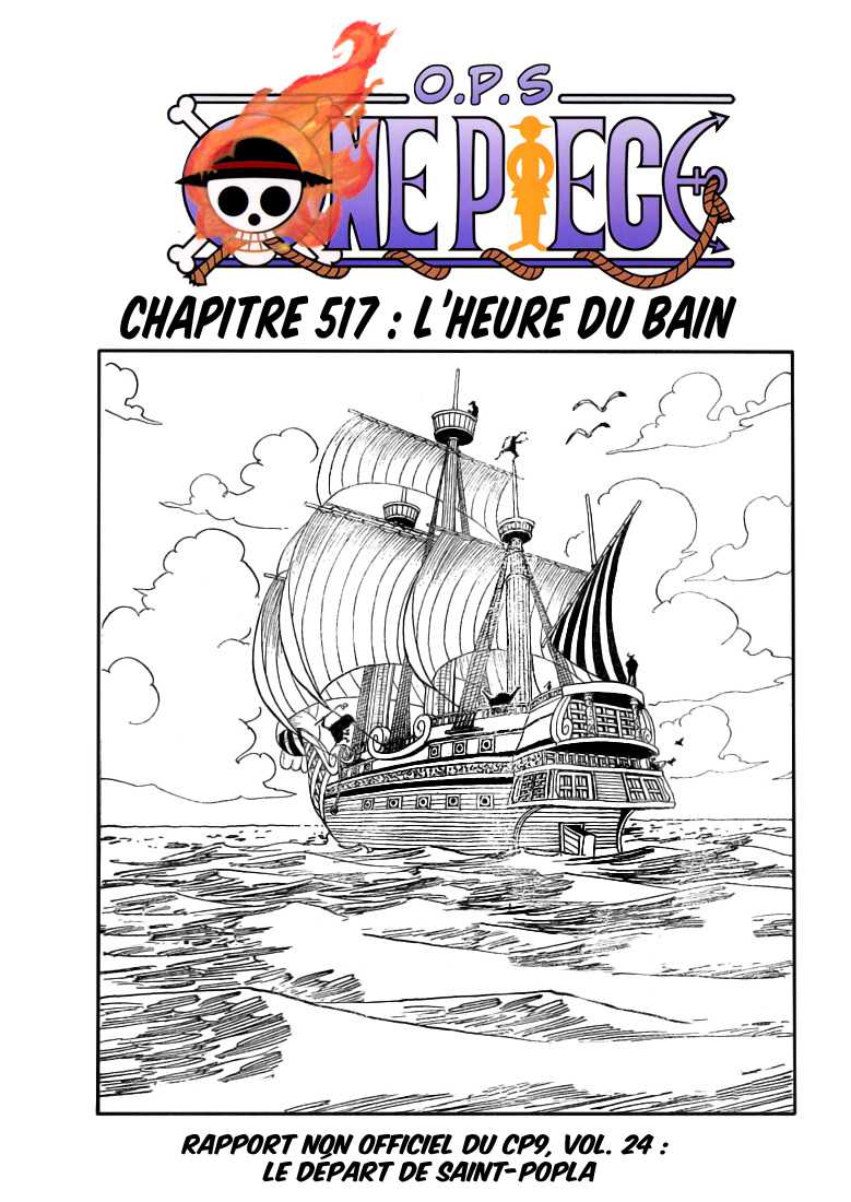 One Piece: Chapter 517 - Page 1