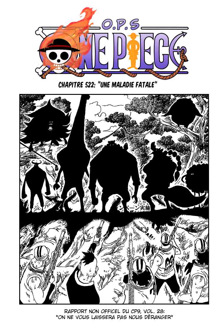 One Piece: Chapter 522 - Page 1
