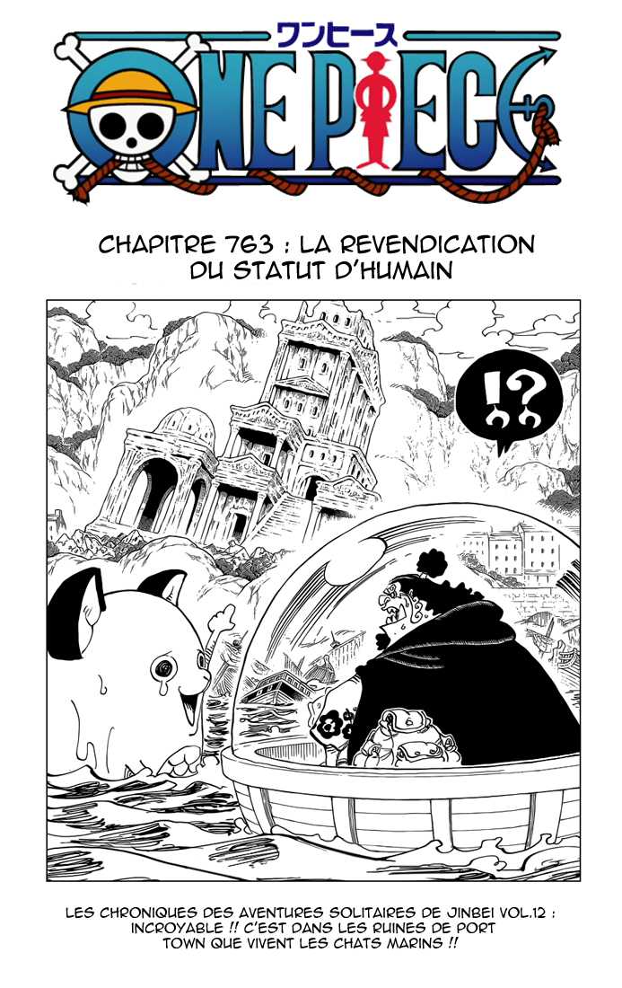 One Piece: Chapter 763 - Page 1